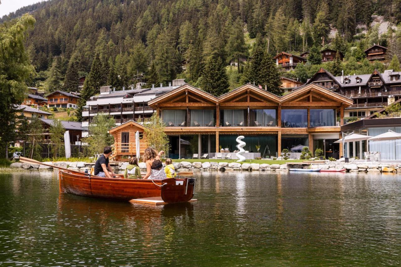 Au Club Alpin Hotel Champex-Lac Bagian luar foto