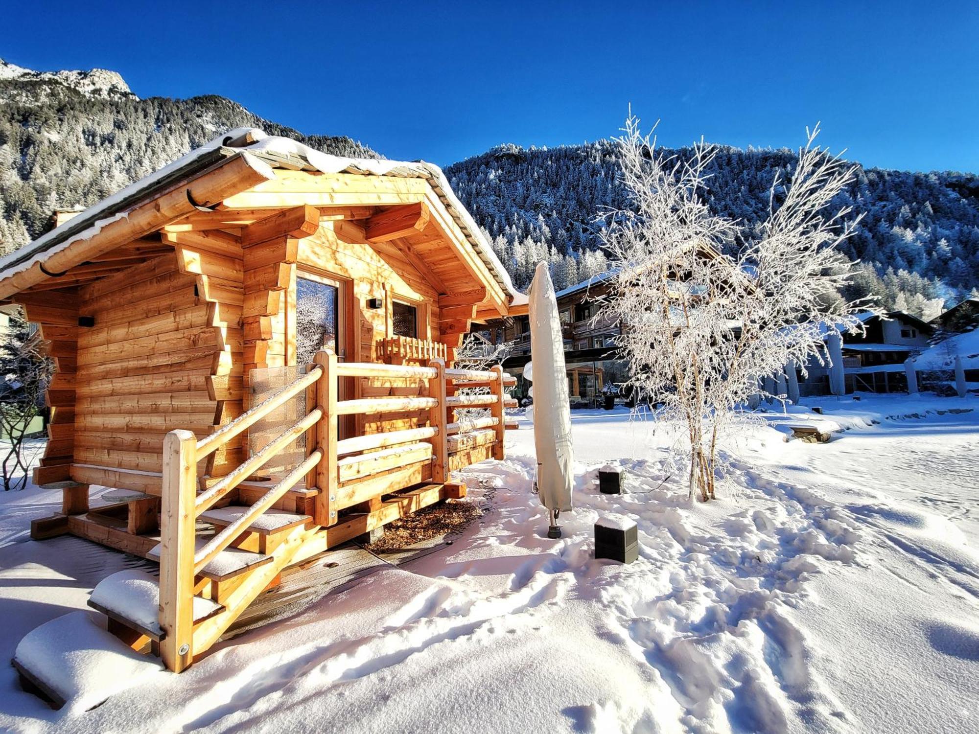 Au Club Alpin Hotel Champex-Lac Bagian luar foto